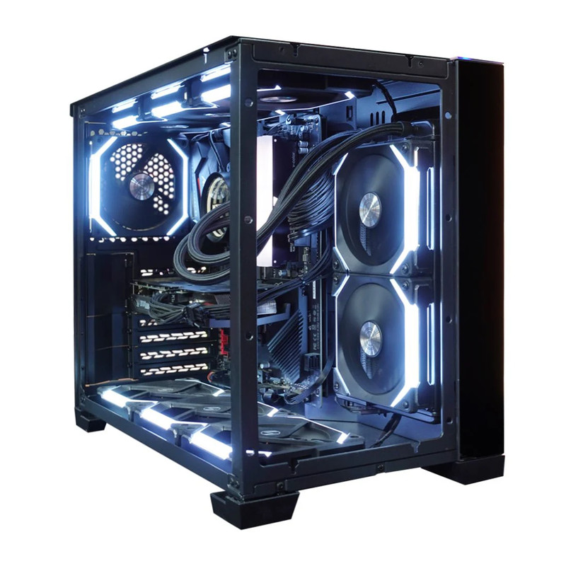 (Pre-Owned) AMD Ryzen 5 3600 w/ Zotac RTX 3050 Twin Edge & Lian Li Mini Dynamic 011 - Black